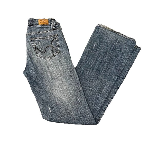 Hydraulic Bootcut Women’s Jeans Low Mid Rise Stretch 5/6 - Picture 3 of 12